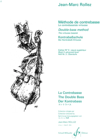 Méthode de contrebasse. Volume 3 Visual